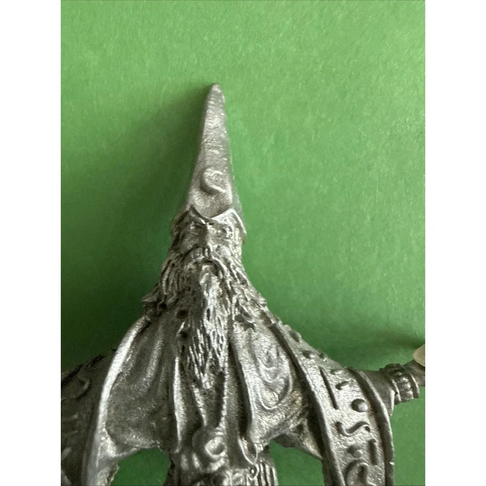1991 Vintage Maurus Gallo Pewter Fantasy Wizard Figure‎ No Call Outs